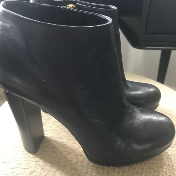 Black Michael Kors Heel Boots - Picture 3 of 5